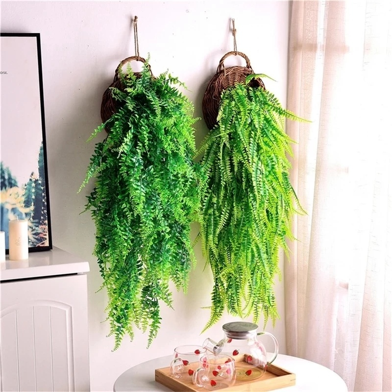 Persian Fern Leaves Vines Room Decor Hanging Artificial Plant ...