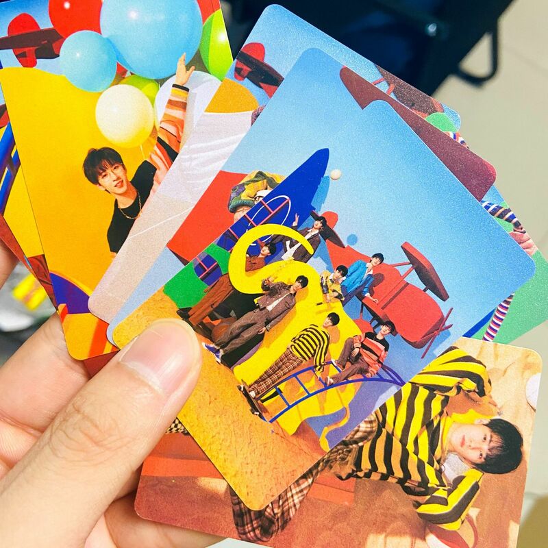 8 pçs/set atacado kpop tnt photocard novo cartão novo álbum lomo cartão foto impressão cartões cartaz imagem presentes fãs coleção