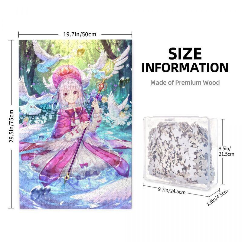 Anime Puzzle Fate Grand Order Poster 1000 Piece Puzzle for Adults Doujin Illyasviel Puzzle Comic Puzzle Hentai Sexy Room Decor