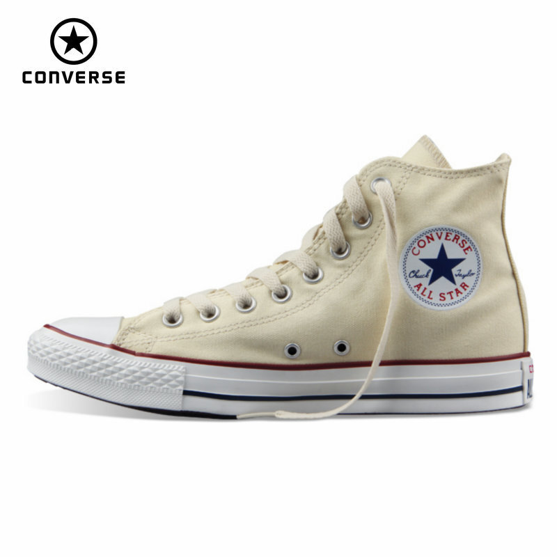 Clássico original converse all star sapatos de lona cor alta clássico skateboarding sapatos masculinos e femininos