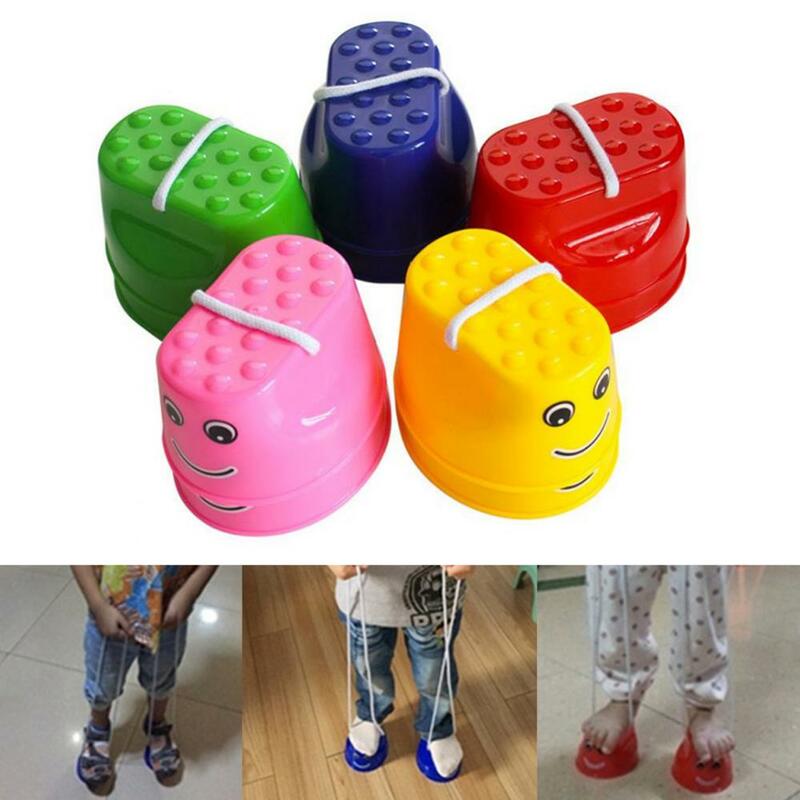 2 sztuk/zestaw Balance Sense szkolenia dzieci dzieci zagęszczony skoki szczudła zabawki plastikowe odkryty gra sportowa balans buty gorąca sprzedaż