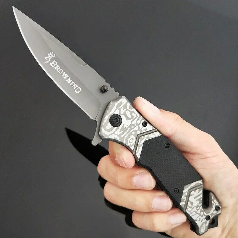Многофункциональный тактический складной нож, карманный Боевой клинок с рукояткой G10 для кемпинга, самообороны, выживания саблей