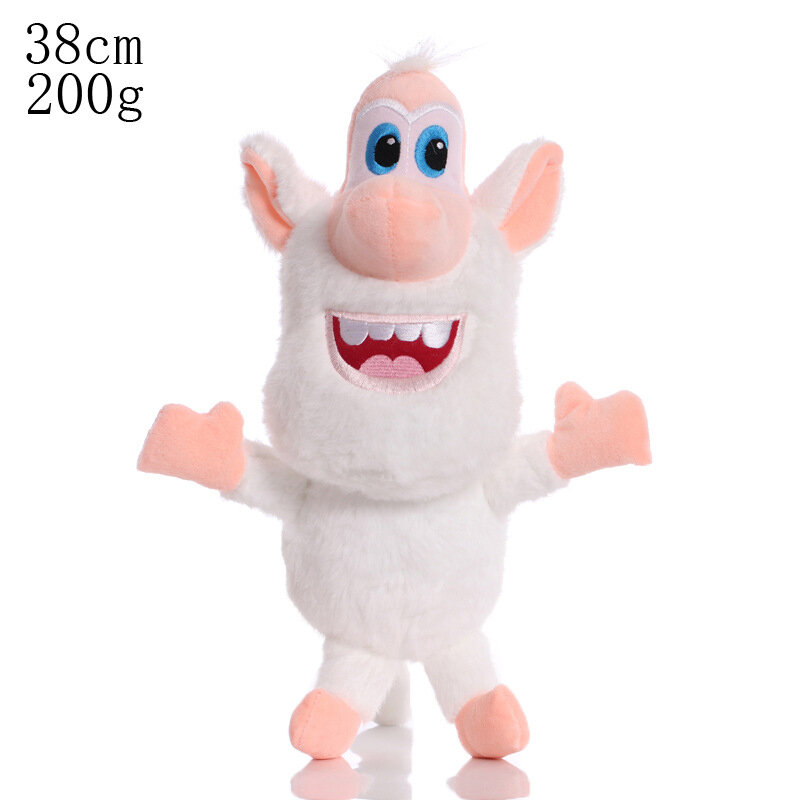 Kartun Rusia Babi Putih Cooper Booba Buba Cooper Lucu Boneka Mewah Mainan Anak-anak Hadiah Ulang Tahun Mainan Plushs Boneka Dekorasi