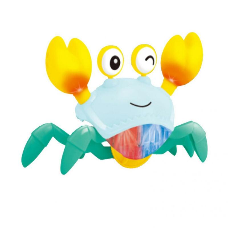 Kids Toy Fashion Rounded Edge Fun Kids Creeping Electric Crab Toy for Home  Electric Toy  Interactive Toy