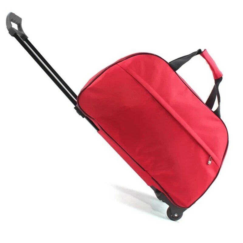 HPF56-High quality design men's canvas roller suitcase, personalized canvas suitcase