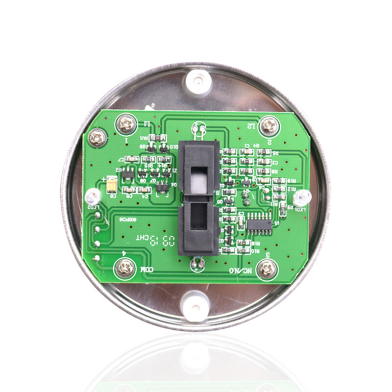 CoRui-Sensor Detector de humo inalámbrico, dispositivo inteligente blanco de 12V CC, uso para comprobar el fuego o algo que quema para conectar por zona de Cable