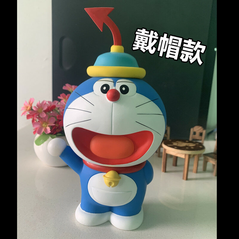 Boneka Ornamen Anime Doraemon Boneka Ornamen Rumah Kamar Tidur Boneka Ornamen Kucing Robot Ukuran Besar Figur Mainan Ornamen