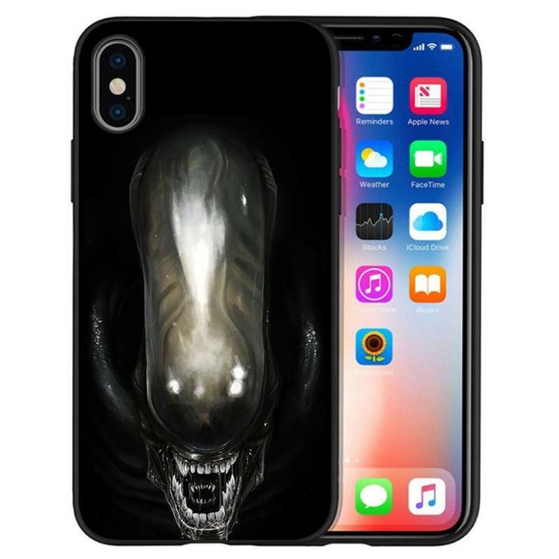 Horror Movie Alien Phone Case For IPhone 12 Pro X XS Max XR 7 8 Plus IPhone 12 Mini 11 Pro Max SE 2020 Case
