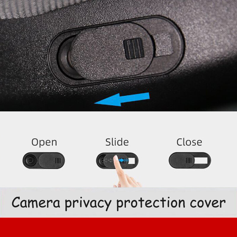 ل تسلا نموذج 3 كاميرا الخصوصية غطاء للحماية في السيارة غطاء للحماية ملصقات تعديل الملحقات