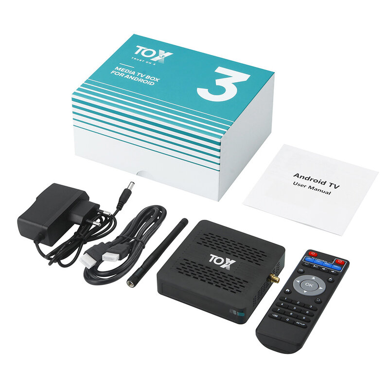 Tox3 tox1 amlogic s905x4 caixa de tv inteligente android11 os 4gb 32gb emmc conjunto superior caixa 2.4g 5g wifi bluetooth4.2 wifi1000 transpeed 4k