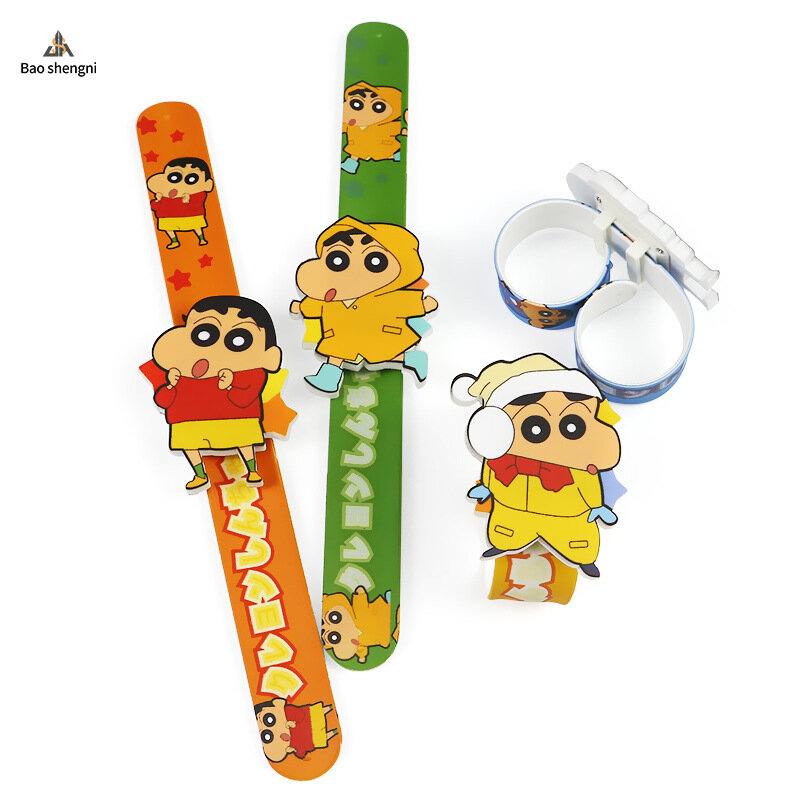 Crayon Shin-Chan Cartoon Anime Watch 6 Styles Led Touch Screen Watch Children's Toys Surprise Gifts for Children During Holidays