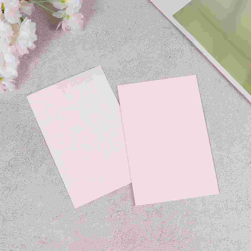 100pcs Handwritten Message Cards Blank Message Cards Graffiti Postcard Greeting for Home Students Writing