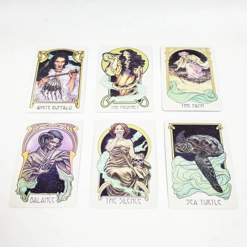 New Tarot Oracle Cards  with Guidebook Tarot Deck Card Game Table Board Game Card Deck Fortune-telling Oracle Cards