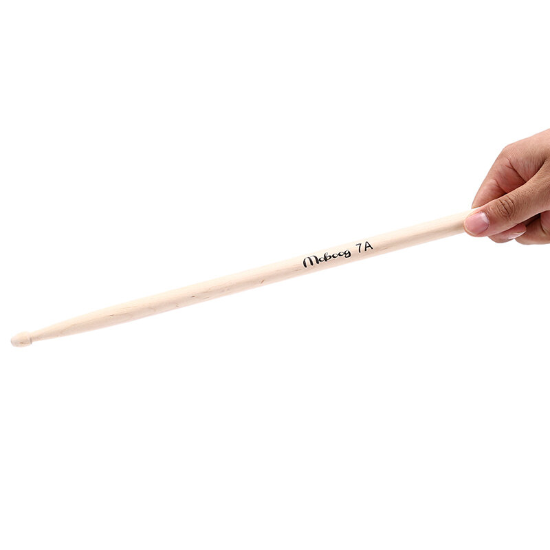 2Pcs 7a ไม้ Drumsticks Stick สำหรับเริ่มต้นน้ำหนักเบากลอง Sticks เครื่องดนตรีอะไหล่