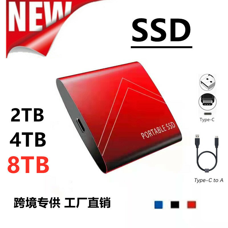 Disque dur externe SSD M.2, usb 3.0, avec capacité de 1 to, 2 to, 4 to