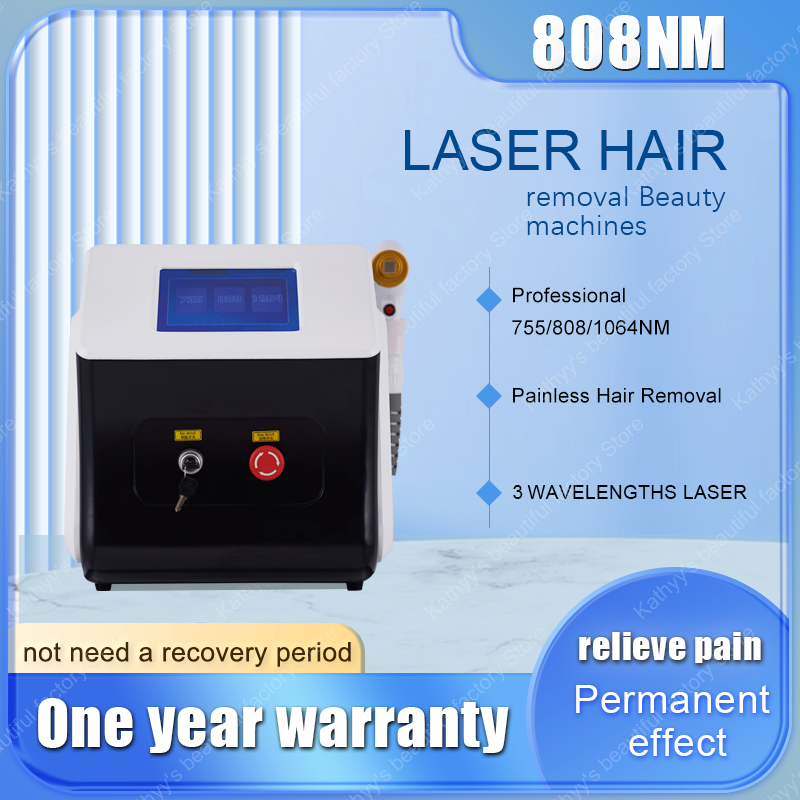 2023 Beste 3 Golflengte Ijs Platina 808nm Diode Laser Ontharing Machine Haar Removal Laser Verwijderen Haardiode Laser