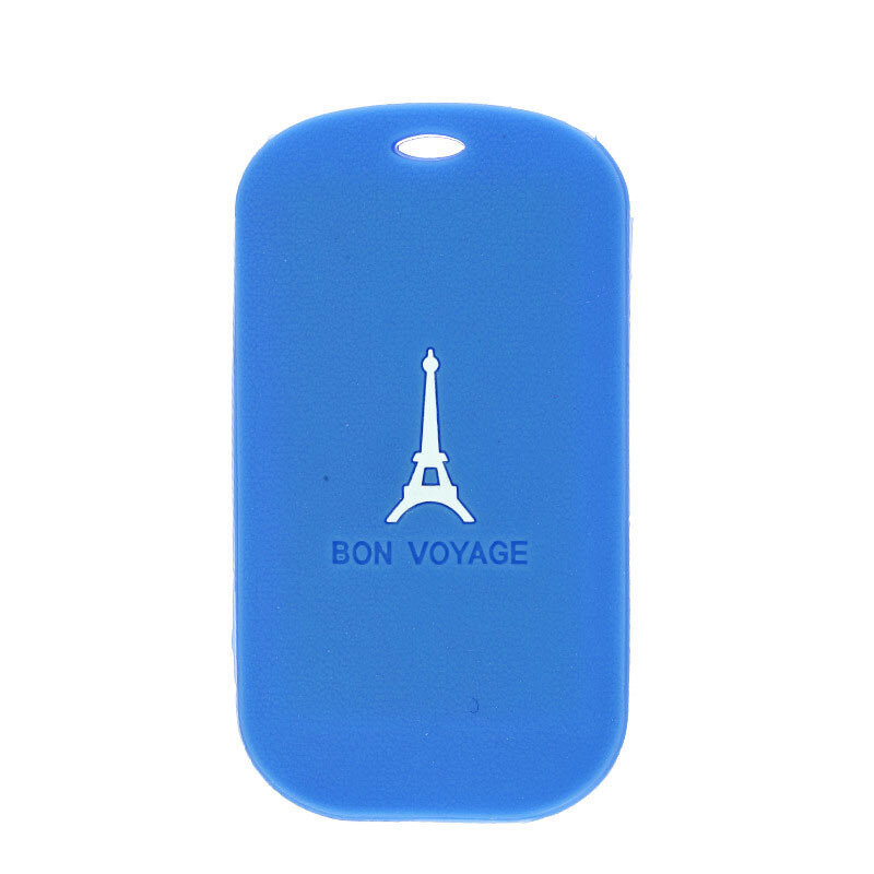 Boarding Pass Luggage Tag Creative Silicone Frosted Aircraft Luggage Tag Listing Suitcase Tag Luggage Tags
