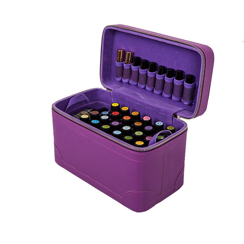 56 slots óleo essencial caso para doterra 15ml + 9 slots 10ml óleos essenciais garrafas perfume aromaterapia viagem carregando organizador