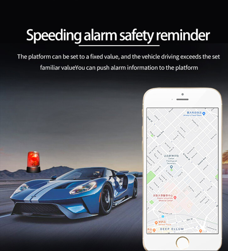 RYRA 글로벌 4G 멀티 모드 GPS 트래커, 자동차 릴레이 컷 연료, ACC SMS 통화 알람, 오토바이 견인, 보안 보호 추적