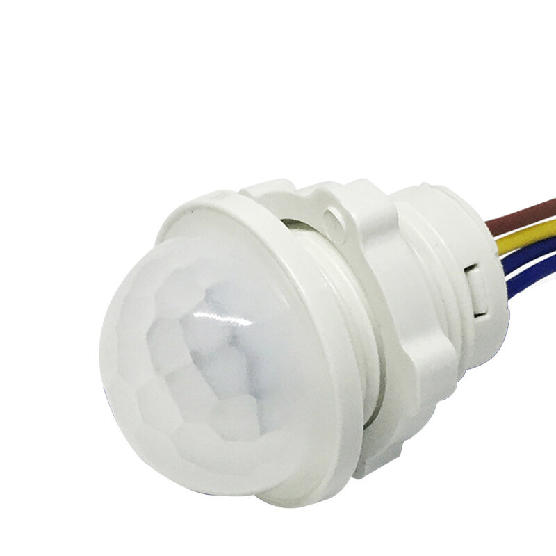 Sensore di movimento rilevatore di illuminazione domestica interruttore di ritardo a Led sensibile al risparmio energetico PIR