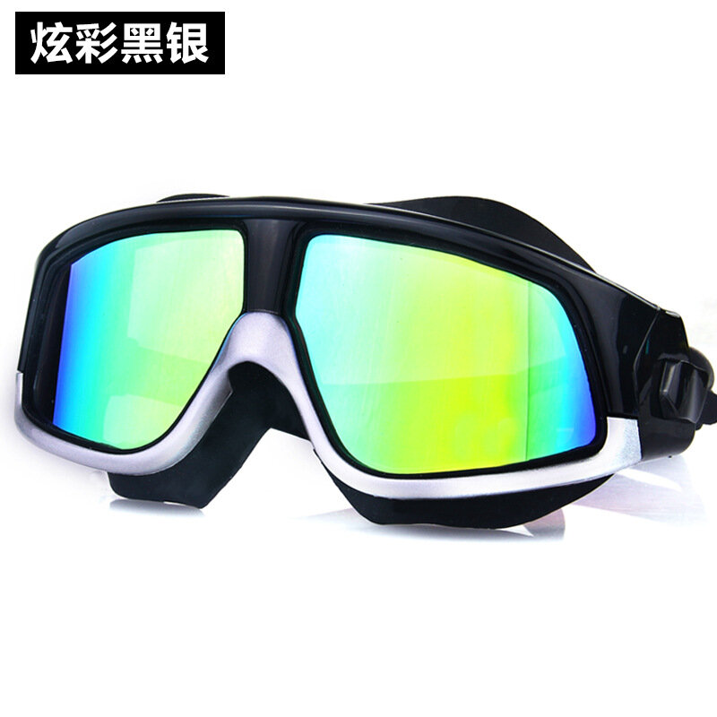 Gafas de natación para miopía, antiniebla, con prescripción UV