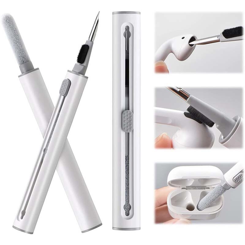 Kit mais limpo para airpods pro 2 1 bluetooth fones de ouvido caneta limpeza escova caso ferramentas limpeza para vagens ar xiaomi huawei