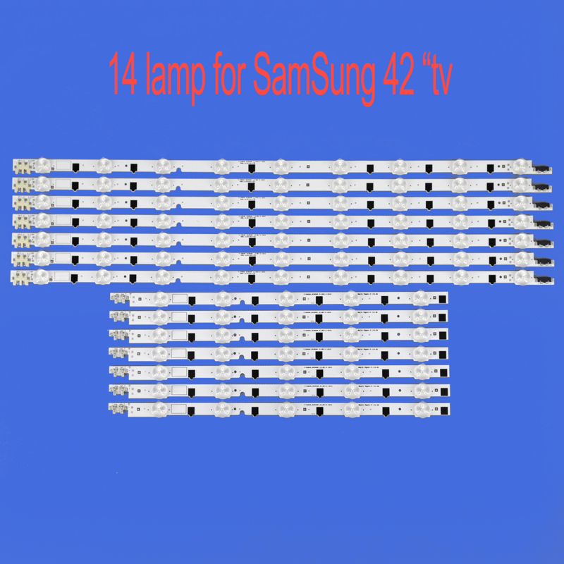 Bande de rétroéclairage LED 42 pouces, 14 LED, pour UE42F5000, BN96-25306A, BN96-25307A,