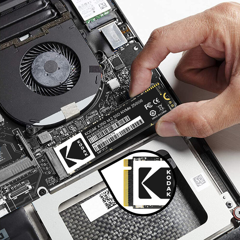 Kodak-disco duro interno para ordenador portátil, unidad de estado sólido de 128GB, 256GB, 512GB, 2280 GB, Gen3, x4, M2