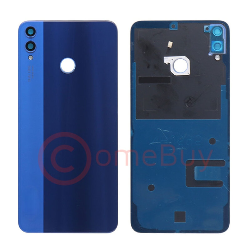 NEW 6.5" Back Glass Cover For Huawei Honor 8X Battery Cover Glass Panel Rear Door Housing Case For Honor View 10 Lite Back Cover