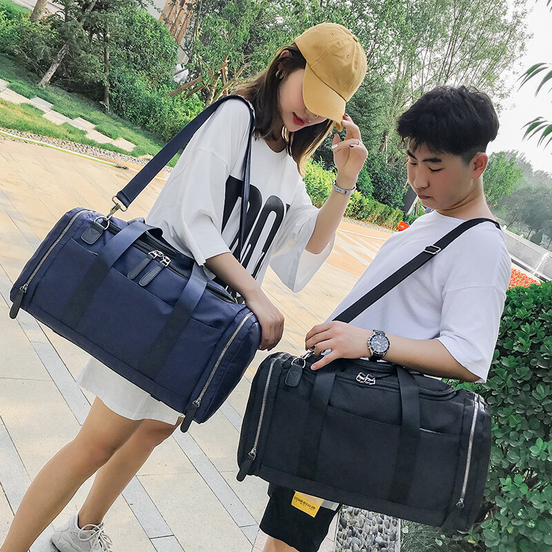 YILIAN Portable large-capacity luggage bag waterproof business trip male travel female travel swimming leisure fitness bag