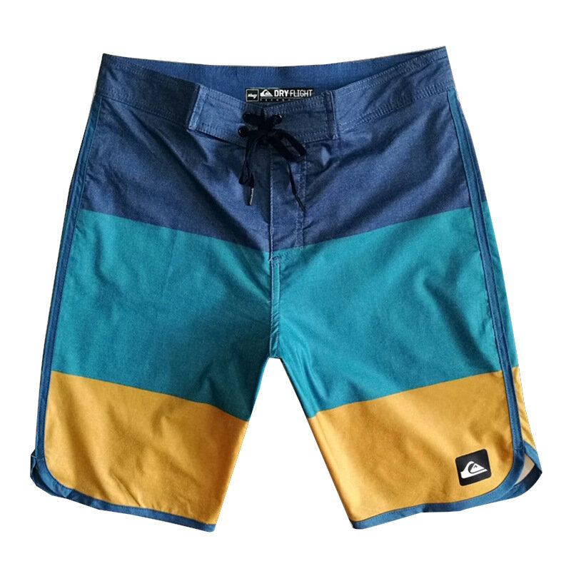 Quicksilver Beach กางเกงขาสั้นผู้ชายชุดว่ายน้ำ Quick Drying ว่ายน้ำสำหรับชายเบอร์มิวดาชายหาดท่องกางเกงขาสั้...