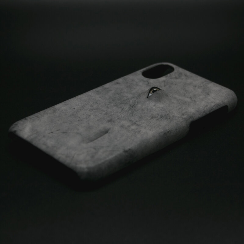 Capa de telefone de apple high end design individual telefone retro misterioso couro caso de telefone