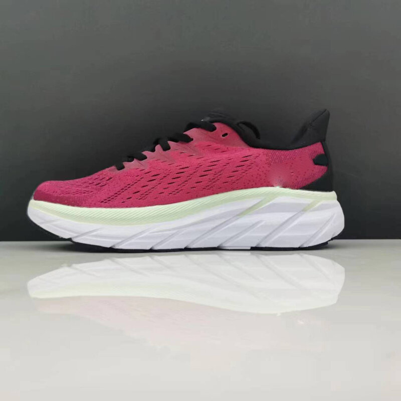 حذاء ماراثون للركض للسيدات كليفتون8 شبكة رياضية ممتص للصدمات ، متين ، يسمح بالتهوية ، وغير قابل للانزلاق حذاء رياضي رجالي للخروج