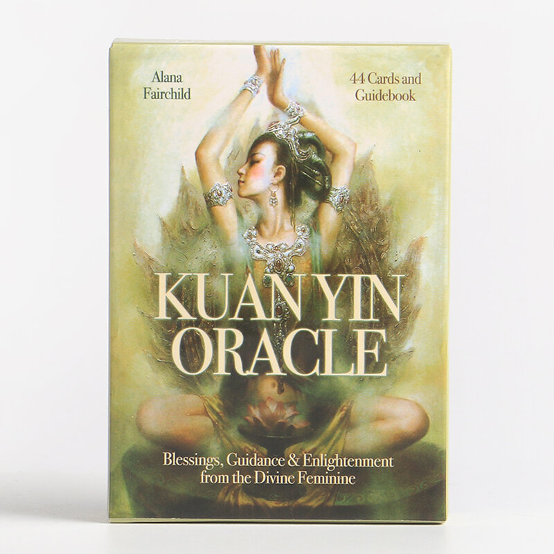Kunyin Oracle Cards The Buddha Guanyin Design Picture For Hot Product Divination Board Game of Leisure And Entertainment
