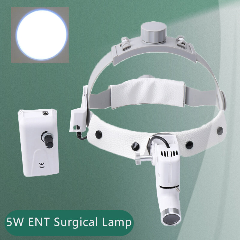 Стоматологический налобный фонарь 5 вт ENT, хирургический фонарь, стоматологические материалы, стоматологический инструмент, стоматологическая светодиодная лампа, стоматологическая фонарь, обычная хирургия, стоматология полости рта