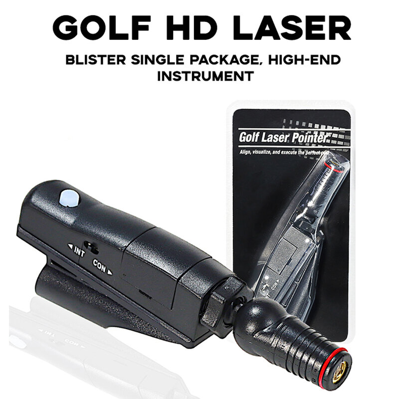 Golf Putter Laser Sight Training Golf Practice Aid Aim Line Corrector migliora lo strumento di aiuto Putting Laser Sight Aid accessori per il Golf