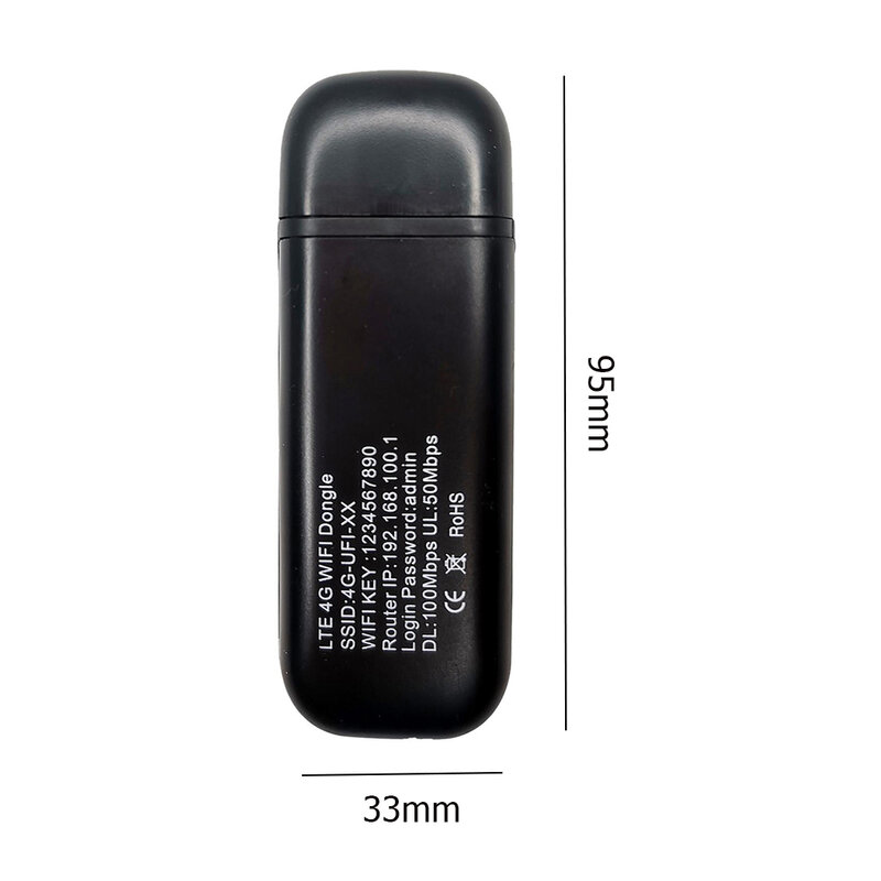4G LTE Wireless USB Dongle Mobile a banda larga 150Mbps Modem Stick Sim Card Router Wireless USB Modem Stick scheda di rete
