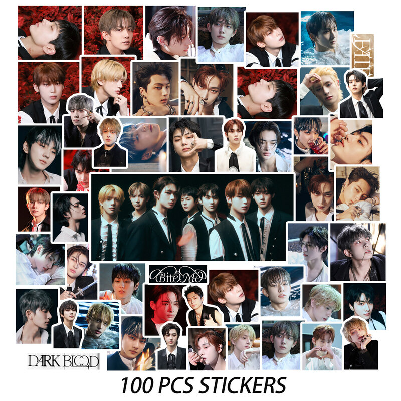 Kpop Fashion Group SECTOR 17 FML EN Sticker Cartão Postal New Album Idol Cartões de fotos Fotos Fãs Gift Sticker