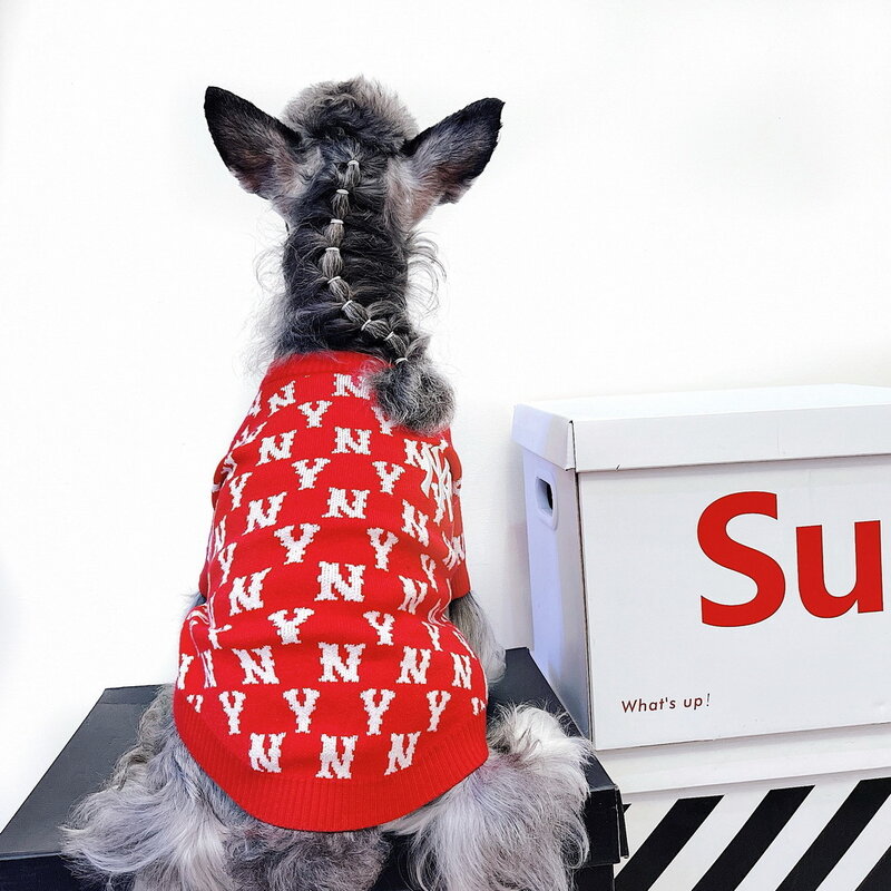 Marca designer de camisolas para cães bulldogs francês jérsei chihuahuas pequenas roupas para cães de médio porte casacos para animais de estimação corgi schnauzer luxuoso