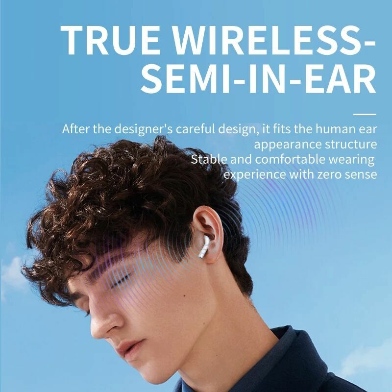 Xiomi Earbud Bluetooth Headphone Nirkabel Noise Cancelling Aktif Headphone Bluetooth Gaming Tahan Air HIFI Earbud Telinga