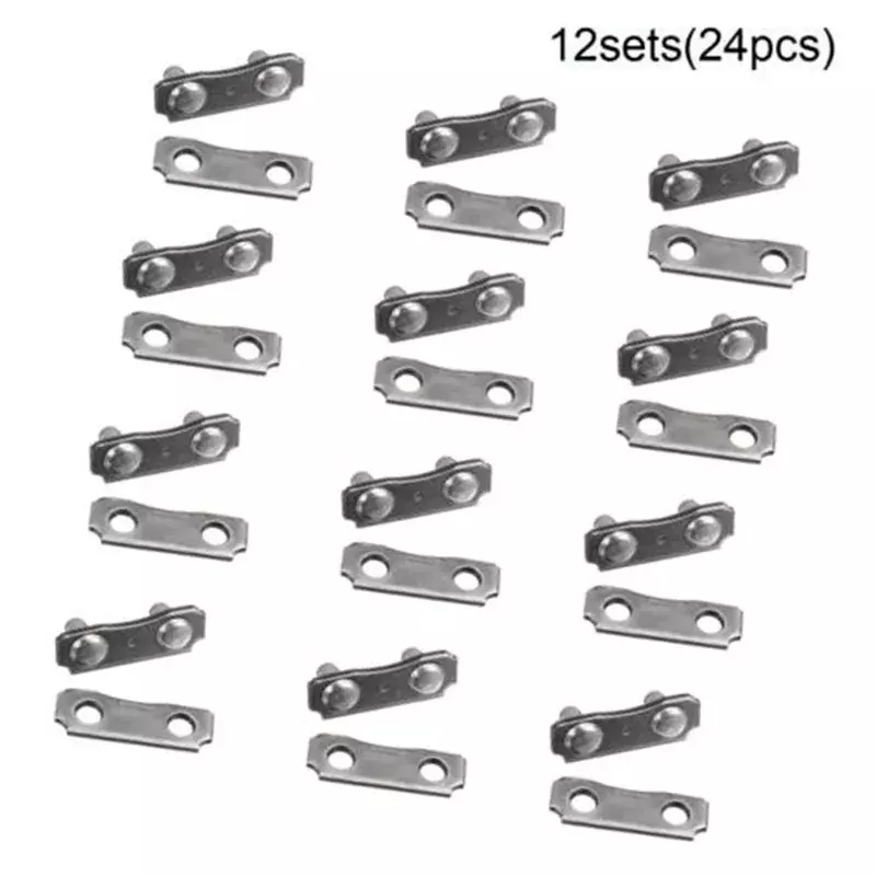 New2022 conjuntos chainsaw chain repair links 3/8lp pitch- .043 .050 kit de ferramentas de calibre motosserra peças e acessórios de substituição