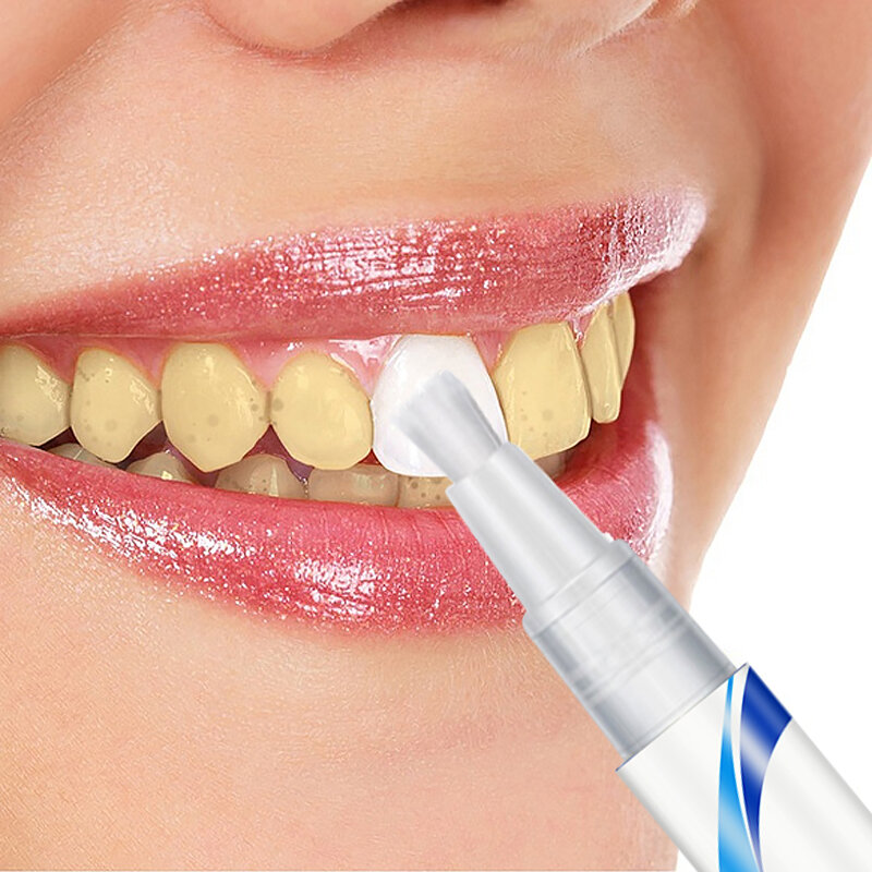 Teeth Whitening Pen Teeth Gel Whitening Agent Bleach Removing Stains, Plaque Oral Hygiene Teeth Whitening Kit Cleaning Serum