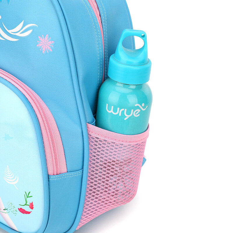 Disney-mochila escolar de Frozen 2 para niña, morral escolar de Elsa, Anna, gran capacidad, impermeable, regalos
