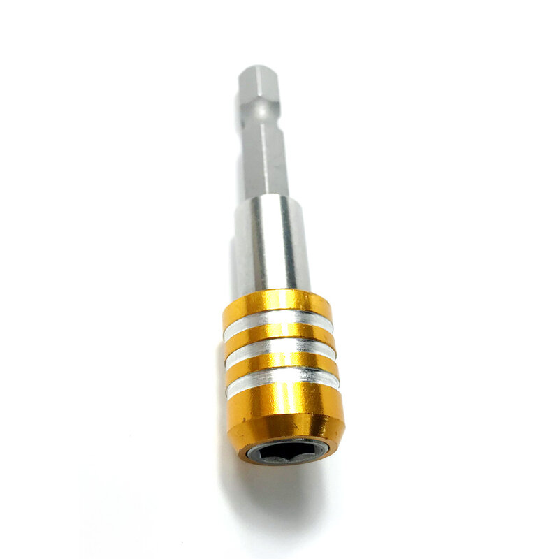 1pc chave de fenda bit 1/4 "hex shank chave de fenda magnética titular bits de broca elétrica liberação rápida titular 60mm