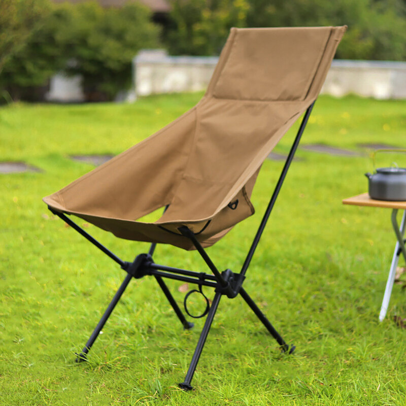 Nova ultraleve alta volta dobrável cadeira de acampamento dobrável mochila acampamento cadeiras para acampamento ao ar livre viagem praia piquenique pesca