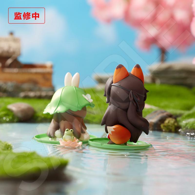 Niebo oficjalne błogosławieństwo Xie Lian Saburo szuka pudełka jajko anime rysunek Model z kreskówki ozdoby zabawkowe kolekcje