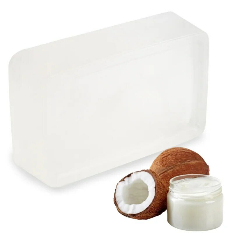 1pc = 1kg Transparente Seife Basis DIY Handgemachte Seife Rohstoffe Glycerin Seife für Seife Machen