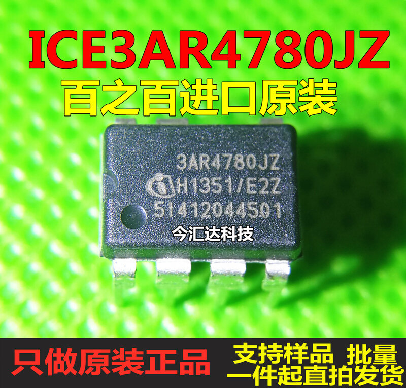ICE3AR4780JZ DIP8-chip de potencia, original, 20 piezas, nuevo, 20 piezas