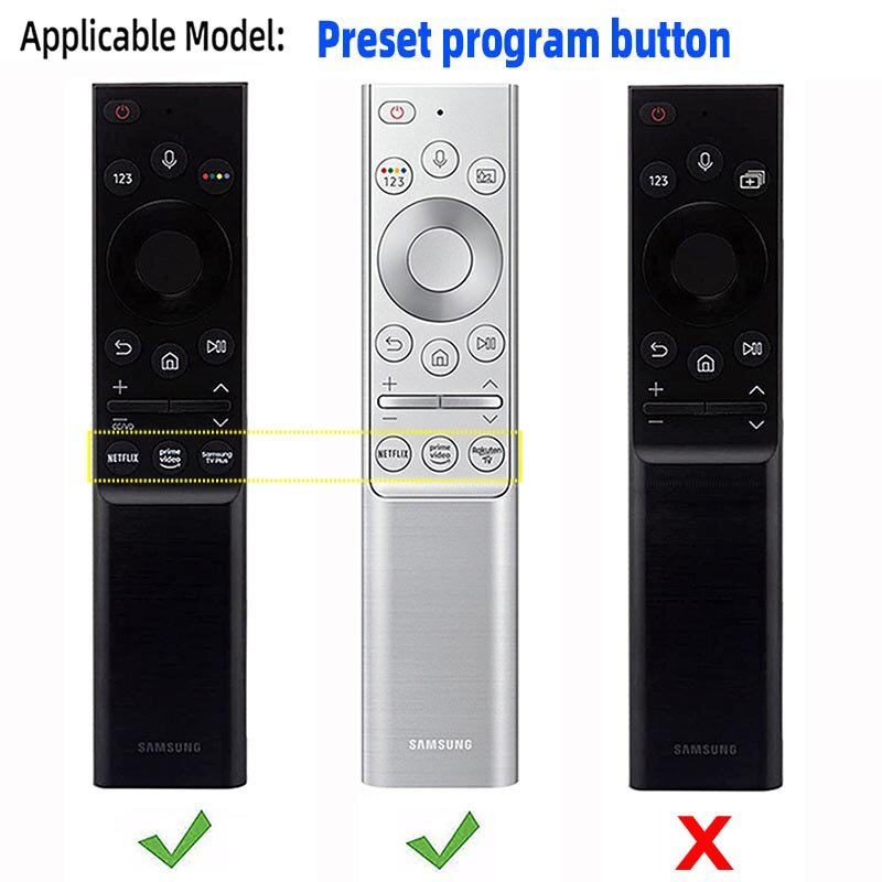 New Samsung Smart TV Solar Remote Control Protective Cover Anti-fall Thicken Silicone Non-slip BN59-01357 Durable Protect Cases