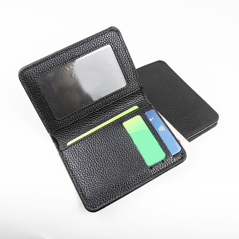 2022ใหม่สไตล์ Mini บางที่ใส่บัตรกระเป๋าเงินผู้ชายกระเป๋าสตางค์เหรียญกระเป๋าใส่การ์ดสั้นแนวตั...